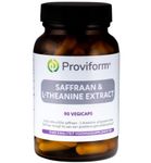 Proviform Saffraan 30mg active & theanine extract (90vc) 90vc thumb