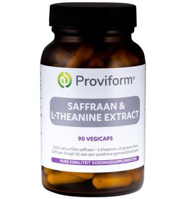 Proviform Saffraan 30mg active & theanine extract (90vc) 90vc
