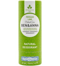 Ben & Anna Ben & Anna Deodorant persian lime papertube (40g)