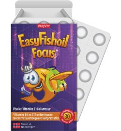 Easyvit Easyvit Easyfishoil focus (30kt)