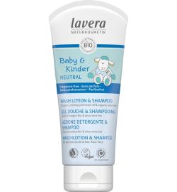 Lavera Lavera Baby en kinder sensitiv wash & shampoo EN-FR-IT-DE (200ml)