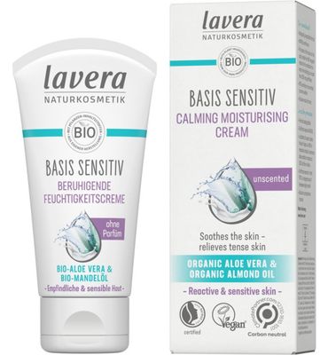 Lavera Basis sensitiv calming moisturising cream EN-IT (50ml) 50ml