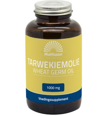 Mattisson Tarwekiemolie/wheat germ oil 1000mg (90ca) 90ca