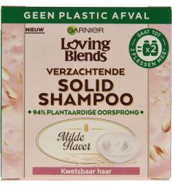 Garnier Garnier Loving blends solid shampoo milde haver (60g)