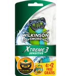 Wilkinson Xtreme III sensitive 4 + 2 (4+2st) 4+2st thumb