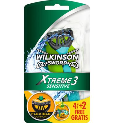 Wilkinson Xtreme III sensitive 4 + 2 (4+2st) 4+2st