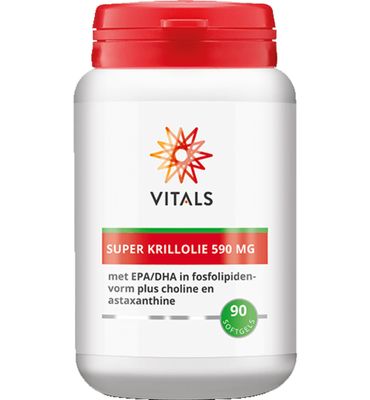 Vitals Super Krillolie 590 mg (90sft) null