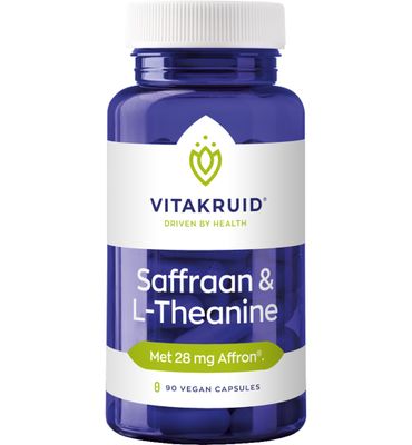 Vitakruid Saffraan & L-Theanine 90 null