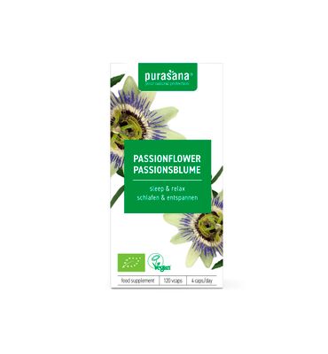 Purasana Passiebloem extract 125 mg 120 null