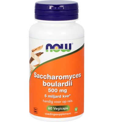 Now Saccharomyces Boulardii 500 mg null