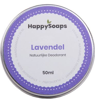 Happysoaps Deodorant lavendel (50g) 50g