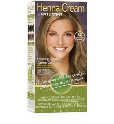 Naturtint Henna cream 7.00 hazelnoot blond (110ml) 110ml