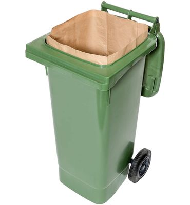 Biomat Wastebag compostable paper 240 liter (25st) 25st