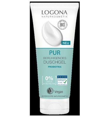 Logona PUR Soothing shower gel probiotics & natural hyaluronic acid (200ml) 200ml