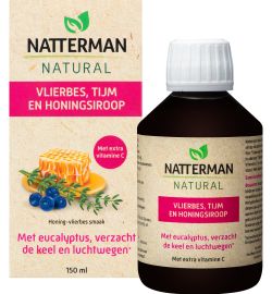 Natterman Natterman Natural siroop vlierbes (150ml)