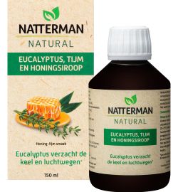 Natterman Natterman Natural siroop eucalyptus (150ml)