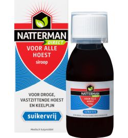 Natterman Natterman Hoest drank alle hoest suikervrij (120ml)