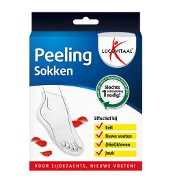 Lucovitaal Lucovitaal Peeling sokken (1paar)