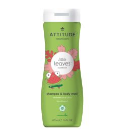 Attitude Little Leaves Attitude Little Leaves 2-in-1 shampoo watermeloen & kokos (475ml)