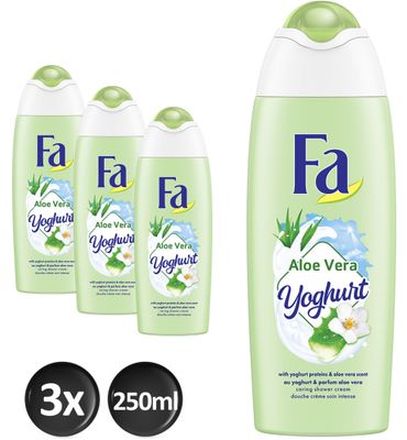 Fa Yoghurt Aloe Vera shower cream trio (3x250 ml) 3x250 ml