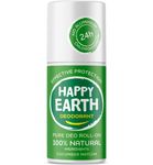 Happy Earth Pure deodorant roll-on cucumber matcha (75ml) 75ml thumb