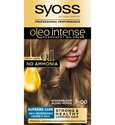Syoss Color Oleo Intense Color Oleo Intense 7-00 Natural dark blonde (1set) 1set