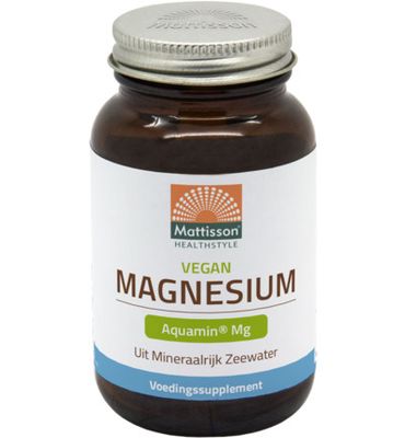 Mattisson Magnesium uit mineraalrijk zeewater Aquamin (90vc) 90vc